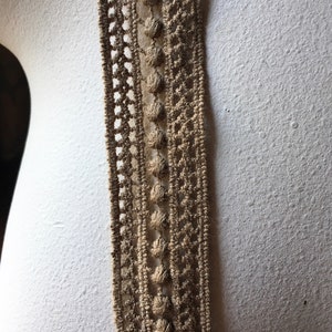 Dk Mustard Cotton Lace for Garments, Accessories, Costumes CL 3026