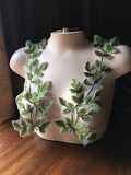 GREEN Leaves Vine Applique PAIR for Lyrical Dance, Garments,  Costume Design, Cosplay PR 336