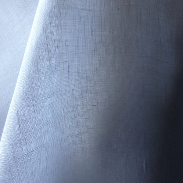 White Linen Kaufman Antwerp Fabric for Heirloom, Chemises, Nightgowns, Historic Garments, Regency, 18th Century