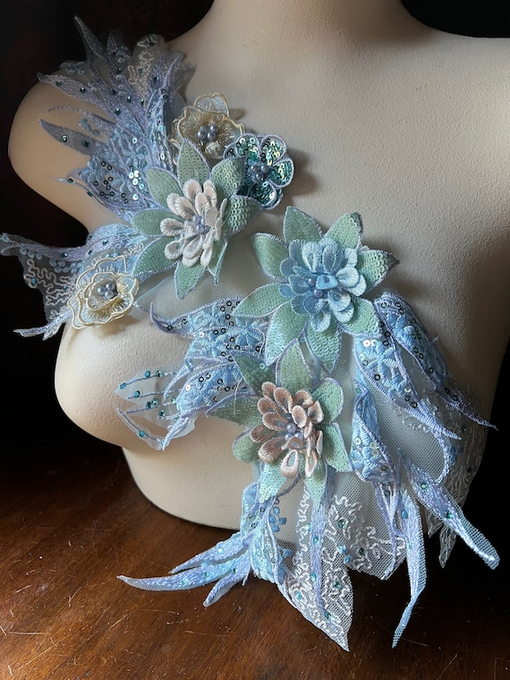 M新品☆フラワーお花3D水着3☆ブルー Sweet Passion - 新品☆フラワーお花3D水着☆ブルーの通販 by ANDESIR