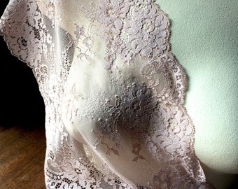 ROSE Stretch Lace for Lingerie, Headbands, Garters STR