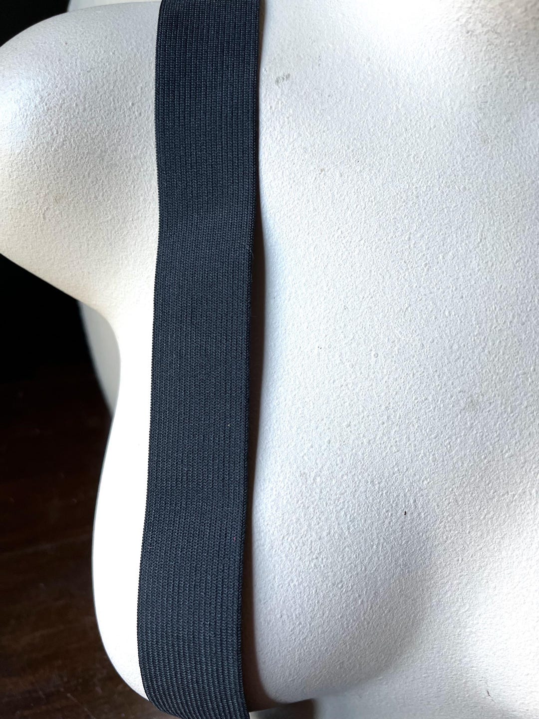 3 Yds. Black Elastic 1.25