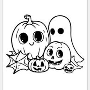 Halloween Coloring Pages for Kids and Adults