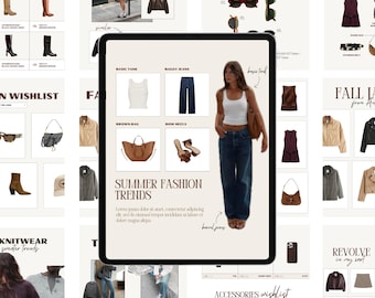 50 Editable Canva LTK Template, Pinterest Pin Template, LTK Fashion Template, Instagram Story Template, Social Media Influencer Template