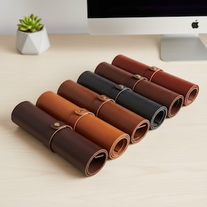 Luxury Leather Desk Mat • Custom Size Desk Pad • Personalized Office • Gift for Him • Premium Writing Mat • Desk Protector • Father&#39;s Day