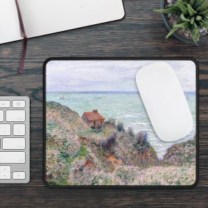 Mousepad,Desk Mat,Cabin of The Customs Watch,Claude Monet,The Metropolitan Museum of Art,The Met,Claude Monet Art