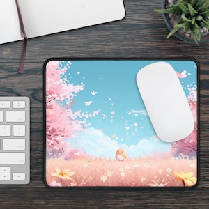 Kawaii Schreibtischmatte, süße Schreibtischmatte, Kawaii Mousepad, Fantasy Maus Pad, Gamer Maus Pad, süße Schreibtischmatte, Fantasy Schreibtischmatte