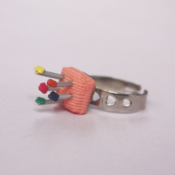 PIF Miniature Pin cushion Ring