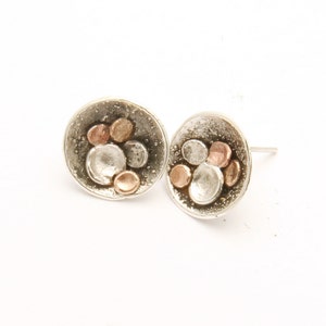 Earring Pebbles on the beach series