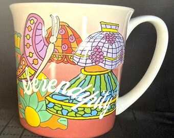 Vintage Serendipity 3 Embossed Cup Mug