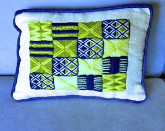 Pillow. Cotton, Handwoven