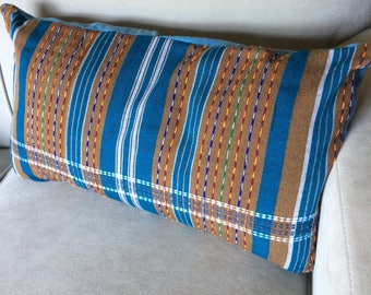 Pillow, Striped, Handwoven