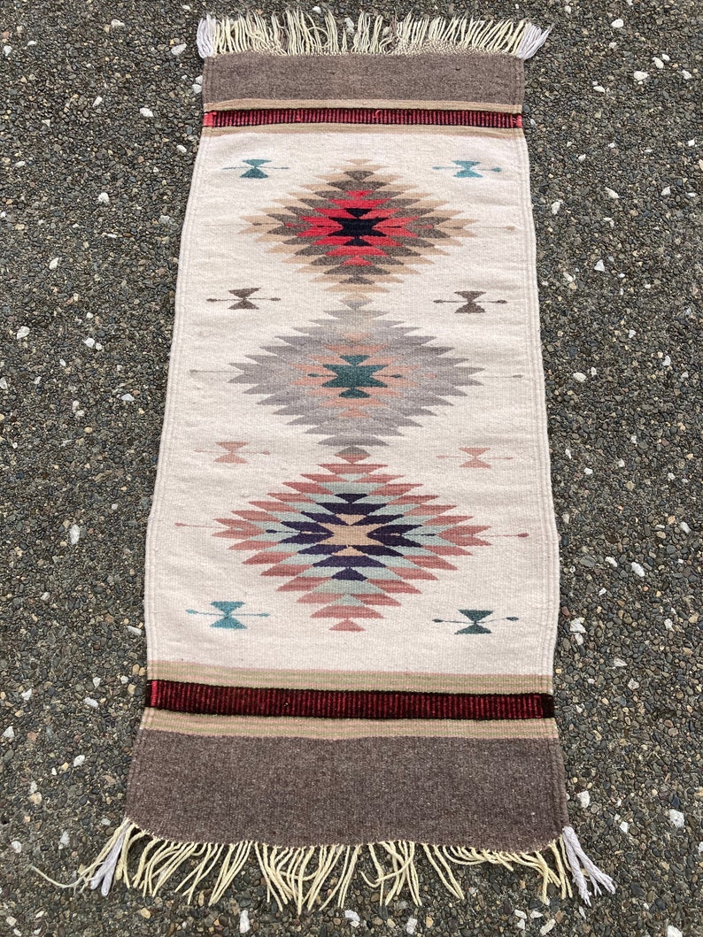 Rug or Wall Hanging, Handwoven image 1