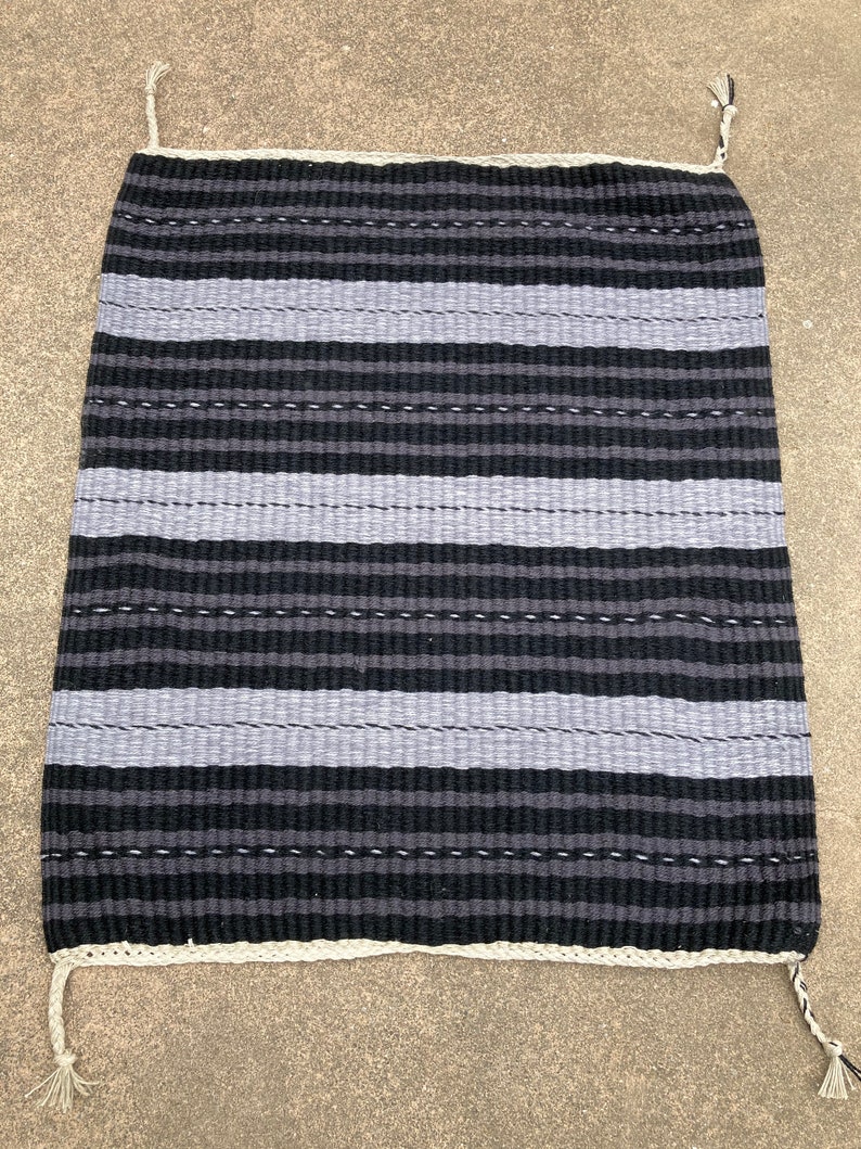 Rug Handwoven Wool image 1