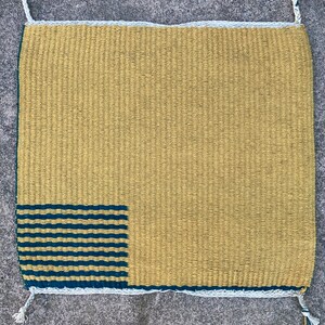 Rug or Wall Hanging, Handwoven Wool image 2