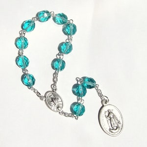 St. Raphael the Archangel Chaplet with Fiat Medal
