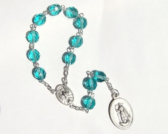 St. Raphael the Archangel Chaplet with Fiat Medal