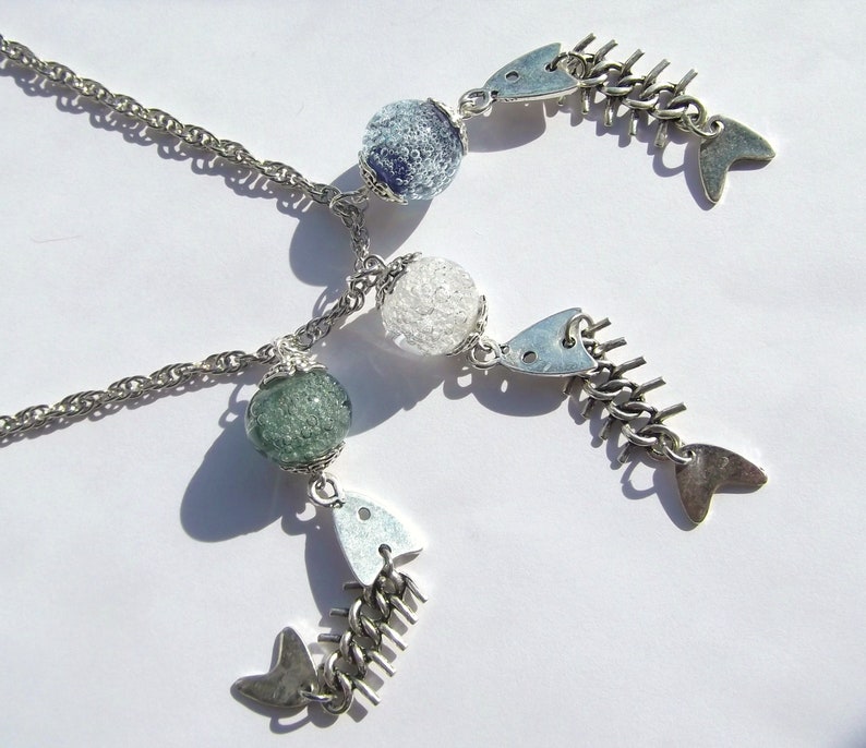 Godzilla Dr Serizawa Oxygen Destroyer Sea Green Necklace