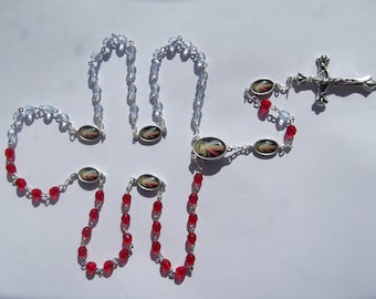 Divine Mercy Handmade Rosary Chaplet