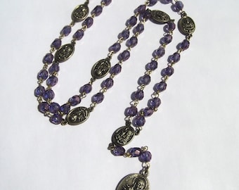 Seven Sorrows of Mary Chaplet Bronze Servite Rosary
