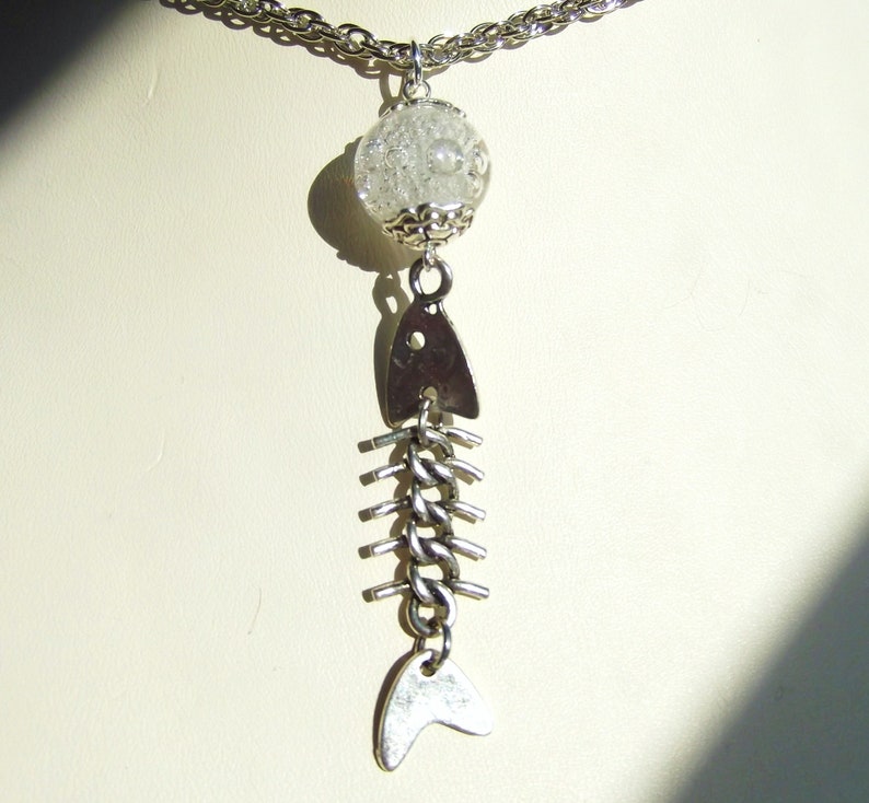 Godzilla Dr Serizawa Oxygen Destroyer Sea Green Necklace