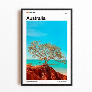Broome Beach Print, Australia Travel Poster for Home Decor, Travel Gift, Broome Gift, Western Australia Poster, Australia Art Print