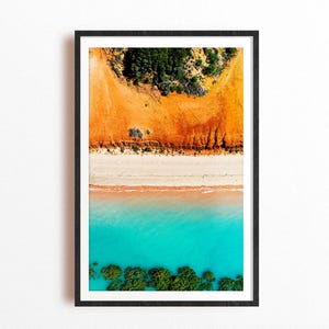 Broome Beach Print, Western Australia Beach Poster, Broome Gift Print, Coastal Photography, Beach House Decor, Australia Wall Art
