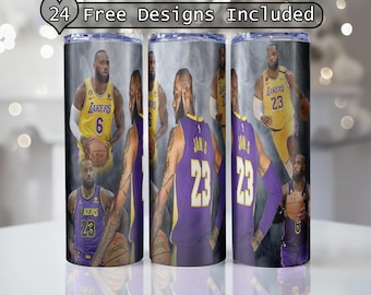 Lebron James Tumbler Wrap Fans Tumbler, 20oz Tumbler,30 oz Skinny Tumbler DIGITAL Design, Seamless Tumbler digital download only