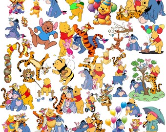 Bear Watercolor Digital Clipart, Bear With Honey Pot Png, Honey Bear Png, Cartoon Bear Png, Honey Bee Sublimation, Instant Download only