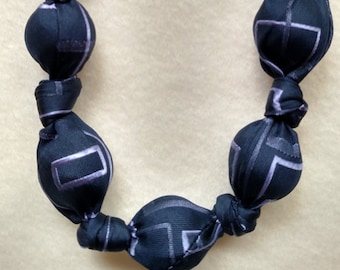 Tie Necklace made from neckties