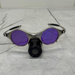 Oakley Mars Squared Juliet X Metal Plasma Iridium polariserade solglasögon Y2K Vintage 90s Rare Gorpcore USA Prizm Plate Minute Gorpcore Hunting bild 1