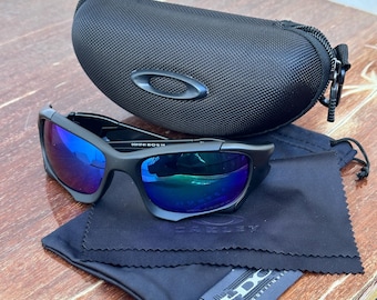 Rare Metal Black Oakley Plate Y2k Gorpcore Polarized Sunglasses - Etsy