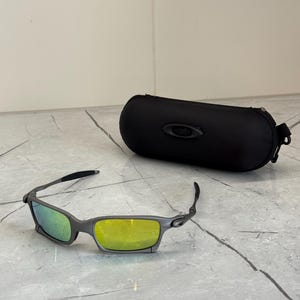 Oakley X-squared Juliet X Metal Plasma Iridium Gray Green