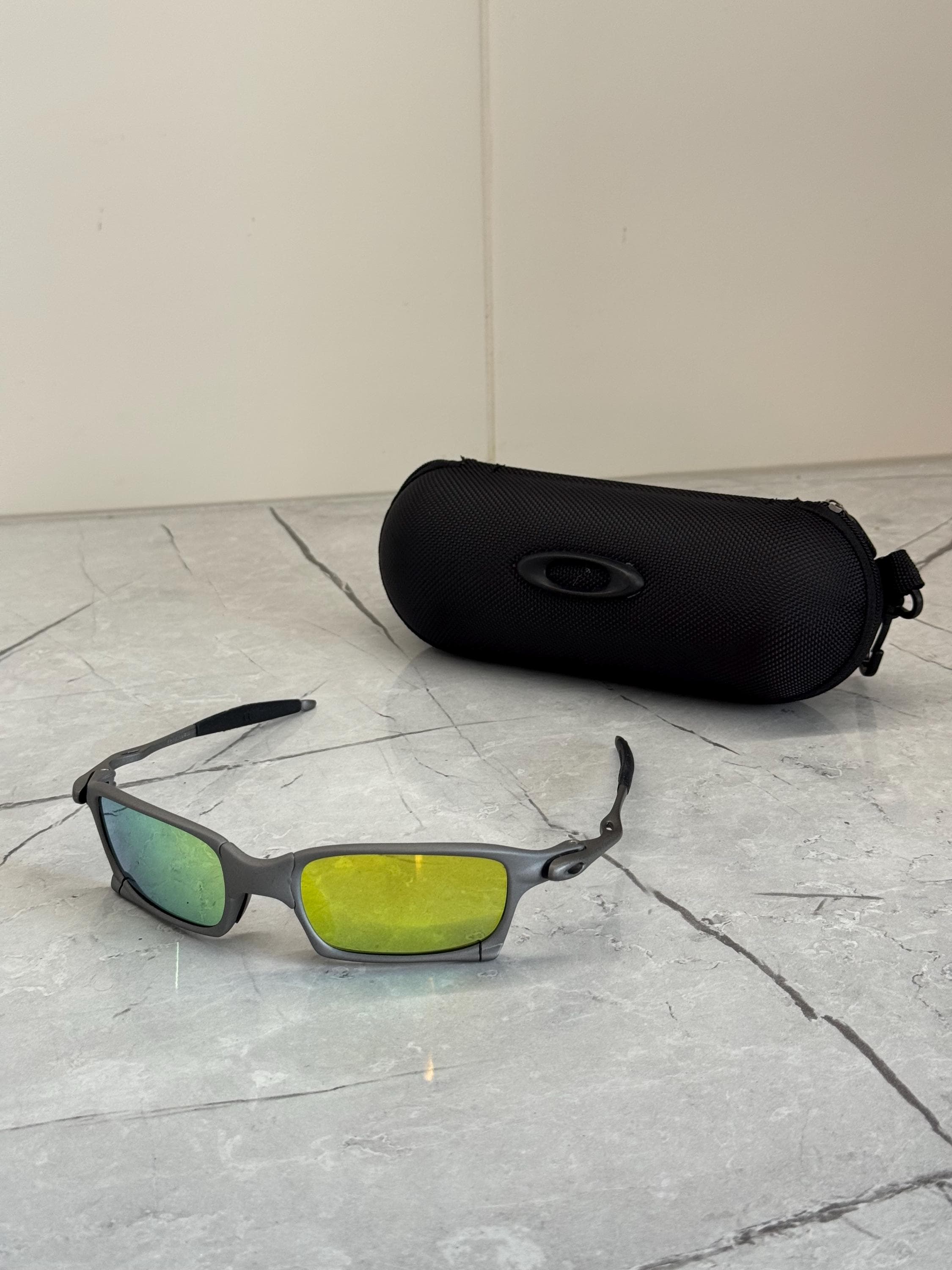 Oakley X-squared Juliet X Metal Plasma Iridium Gray Green