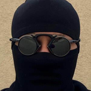 Oakley Madman Badman Black Juliet X Metal Plasma Iridium Polarized Sunglasses Y2K Vintage 90s Rare Gorpcore USA Prizm Plate Minute Romeo image 2