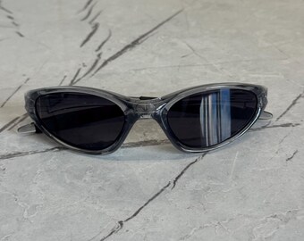 Oakley Minute Clear Black 1.0 Eye Jacket Splice Vintage Y2K Juliet