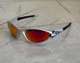 Oakley Staright Red 1.0 Eye Jacket Splice Vintage Y2K Juliet