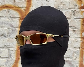 Oakley Golden  X-Squared Juliet X Metal Plasma Iridium Polarized Sunglasses Y2K Vintage 90s Rare Gorpcore USA Prizm Plate Minute Romeo Gold