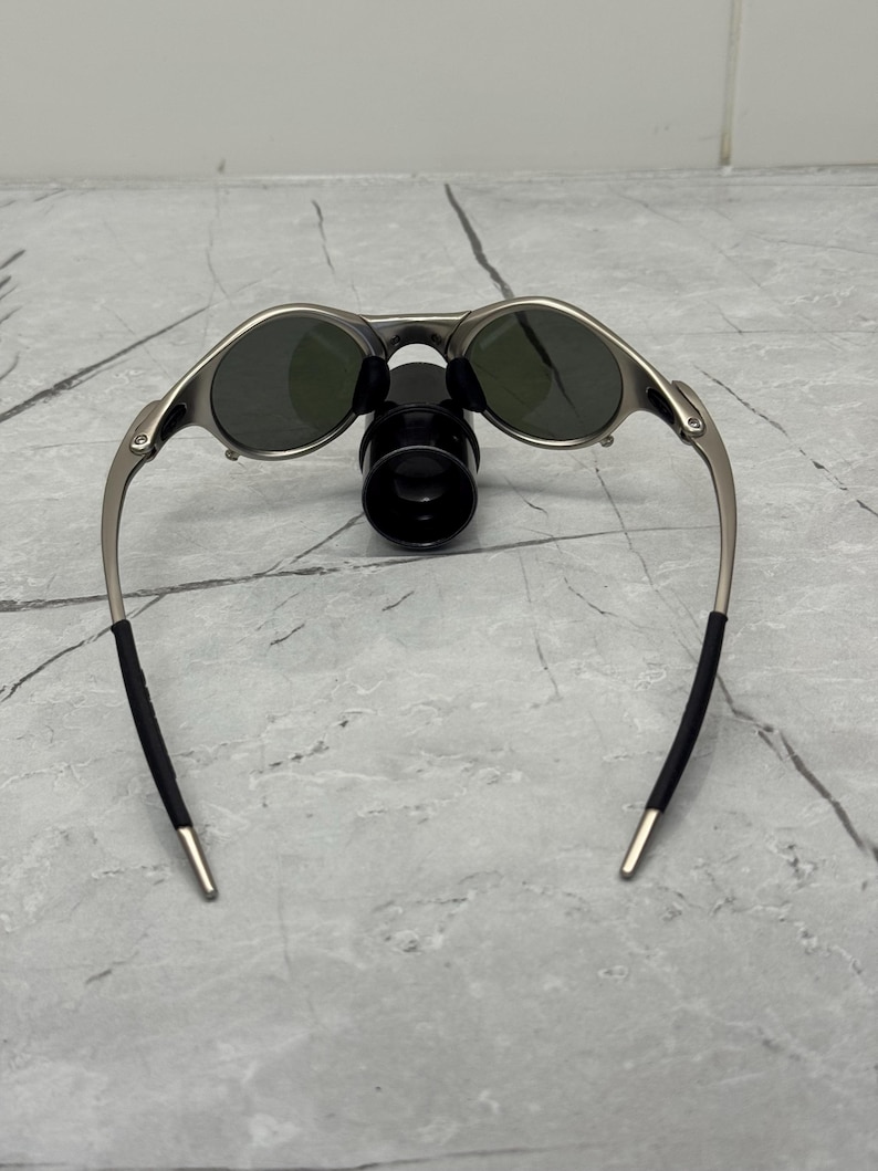 Oakley Mars Squared Juliet X Metal Plasma Iridium polariserade solglasögon Y2K Vintage 90s Rare Gorpcore USA Prizm Plate Minute Gorpcore Hunting bild 9