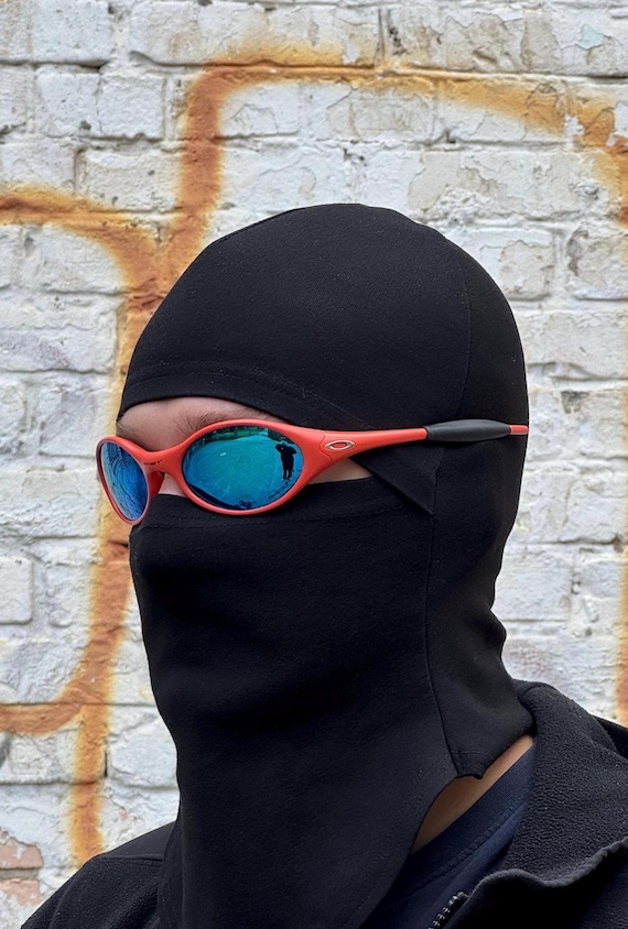 Oakley Piet Eye Jacket Minute 1.0 Red and Blue Redux Iridium Men's