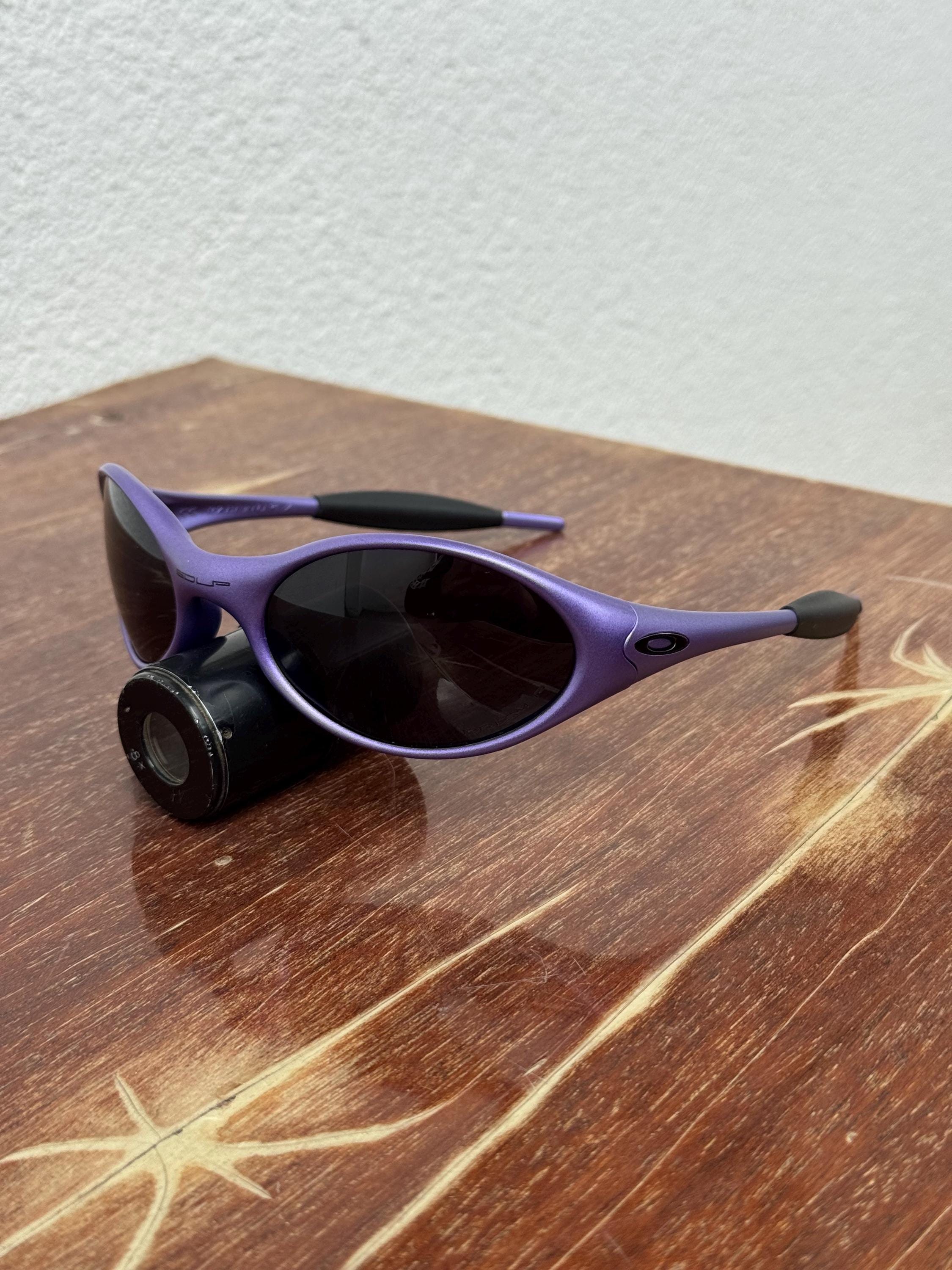 Oakley Golf Eye Jacket Minute 1.0 Purple and Black Redux Iridium