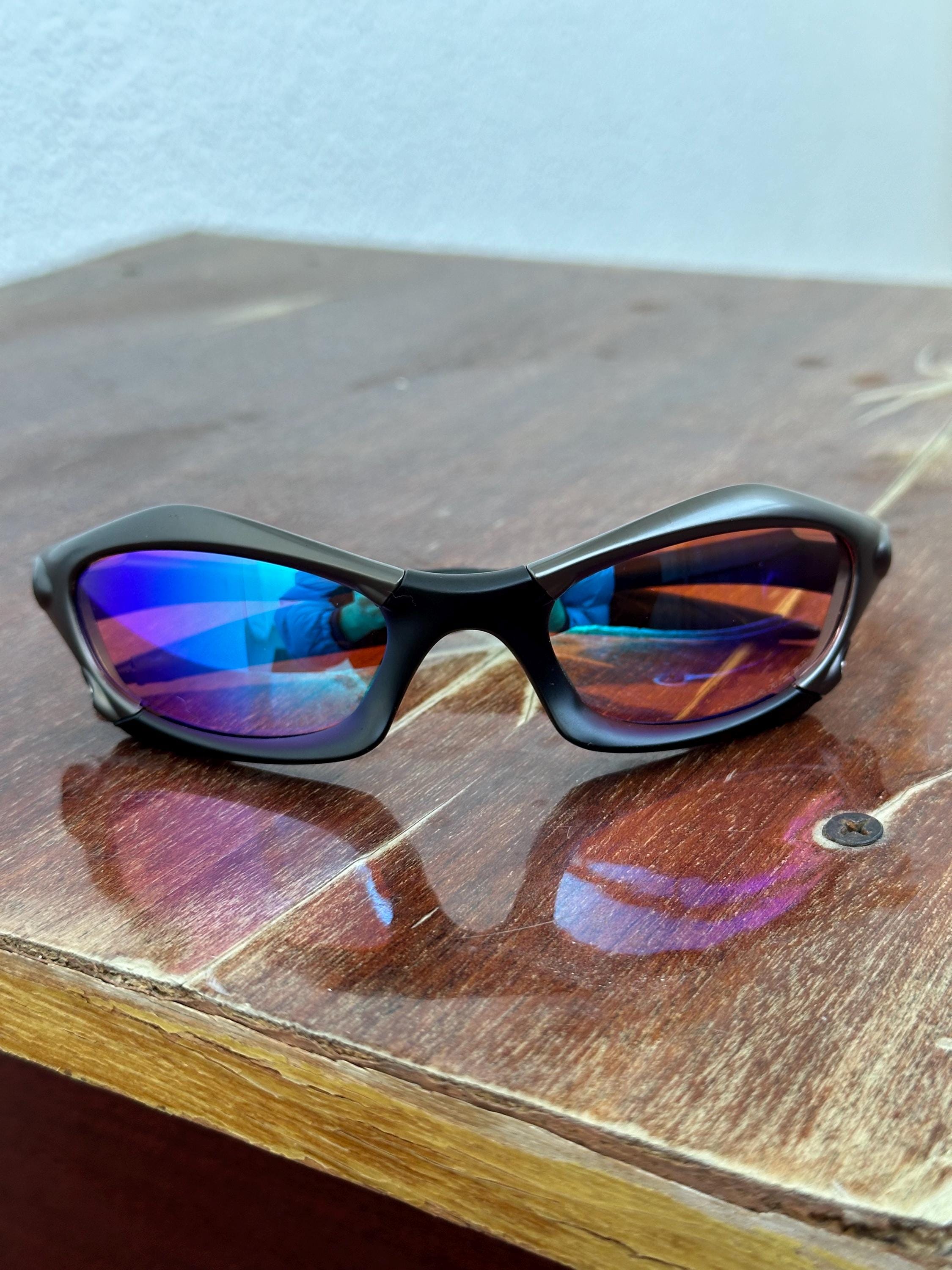 小物 90s Oakley Splice Oakley Splice rainbow Minute Redux Prizm Mens Sunglasses Y2K