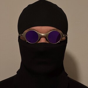 Oakley Mars Squared Juliet X Metal Plasma Iridium polariserade solglasögon Y2K Vintage 90s Rare Gorpcore USA Prizm Plate Minute Gorpcore Hunting bild 4