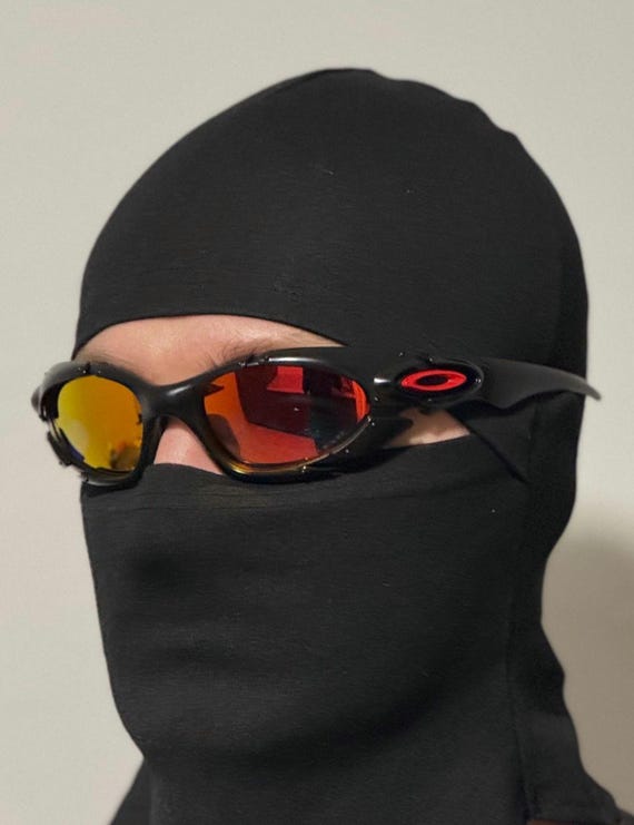 【激レア‼️】OAKLEY スポーツサングラス レッド/ブラック ヴィンテージ Oakley Plate Y2k Silver Red and Black Rare Vintage Gorpcore