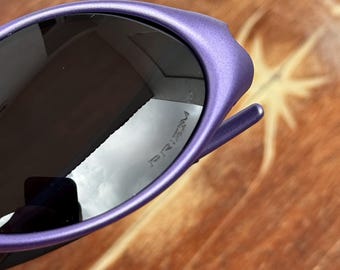 Oakley Golf Eye Jacket Minute 1.0 Purple and Black Redux Iridium