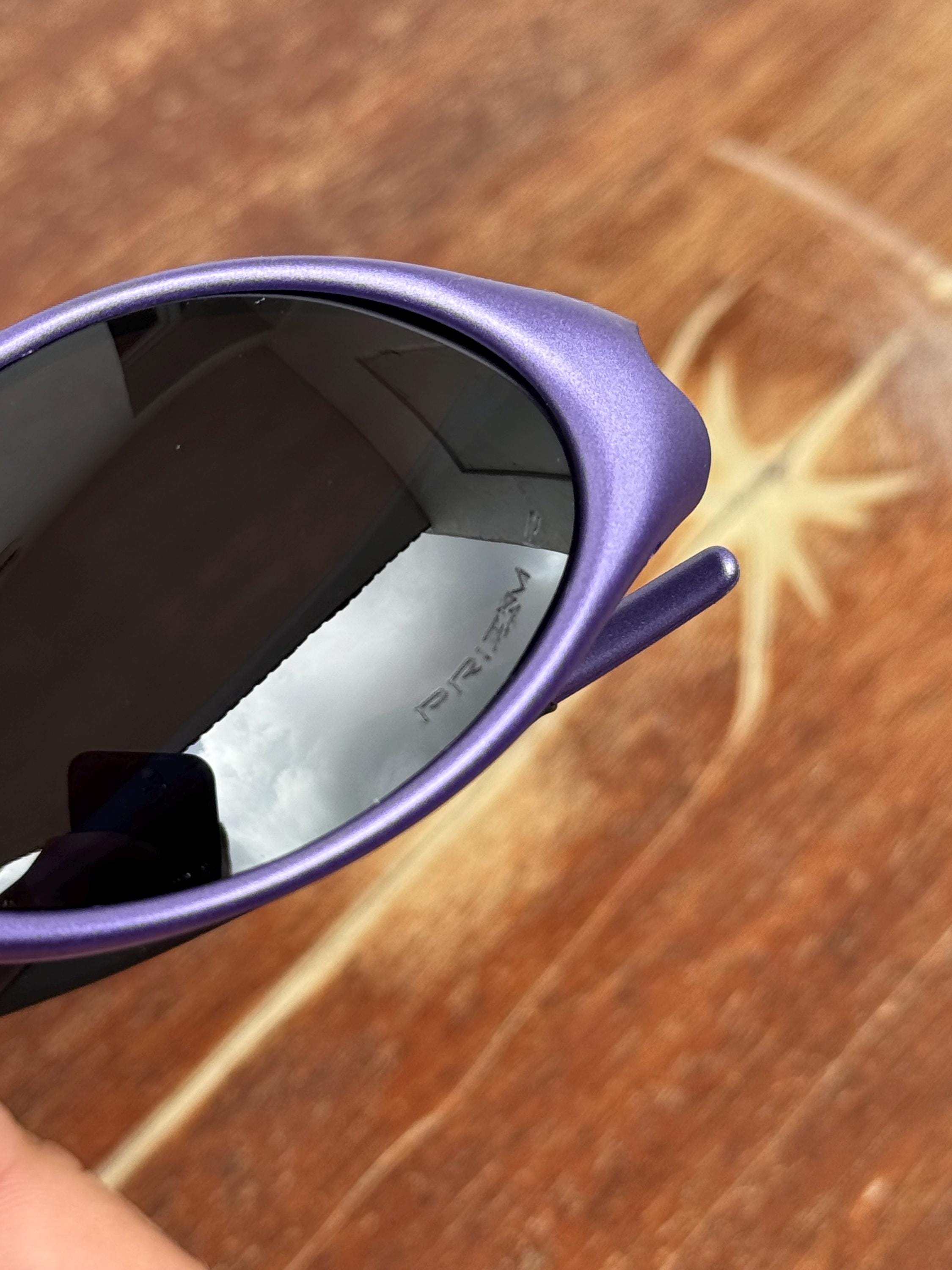 Oakley Golf Eye Jacket Minute 1.0 Purple and Black Redux Iridium