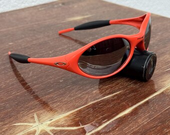 Oakley Piet Eye Jacket Minute 1.0 Red and Silver Redux Iridium