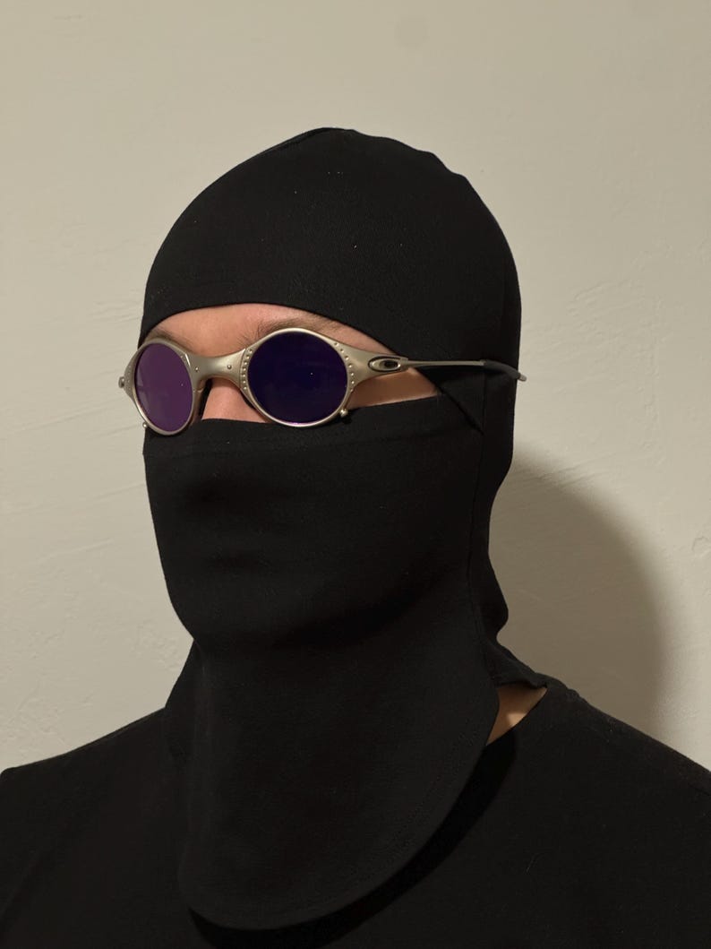 Oakley Mars Squared Juliet X Metal Plasma Iridium polariserade solglasögon Y2K Vintage 90s Rare Gorpcore USA Prizm Plate Minute Gorpcore Hunting bild 3