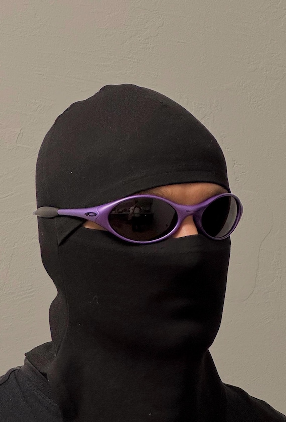 Oakley Golf Eye Jacket Minute 1.0 Purple and Black Redux Iridium