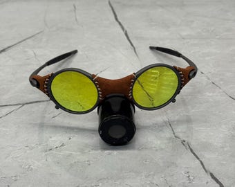 Oakley Mars Leather Michael Jordon Juliet X Metal Plasma Iridium Polarized Sunglasses Y2K Vintage 90s Rare Gorpcore USA Prizm Plate Romeo